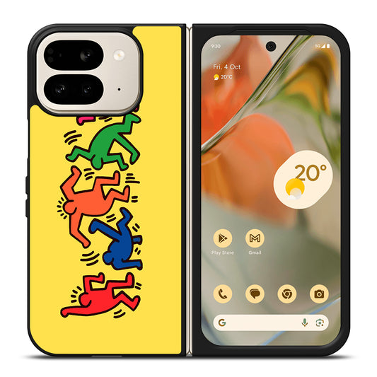 KEITH HARING ARTWORK Google Pixel 9 Pro Fold Case Cover