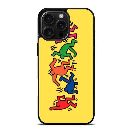 KEITH HARING ARTWORK iPhone 16 Pro Max Case Cover