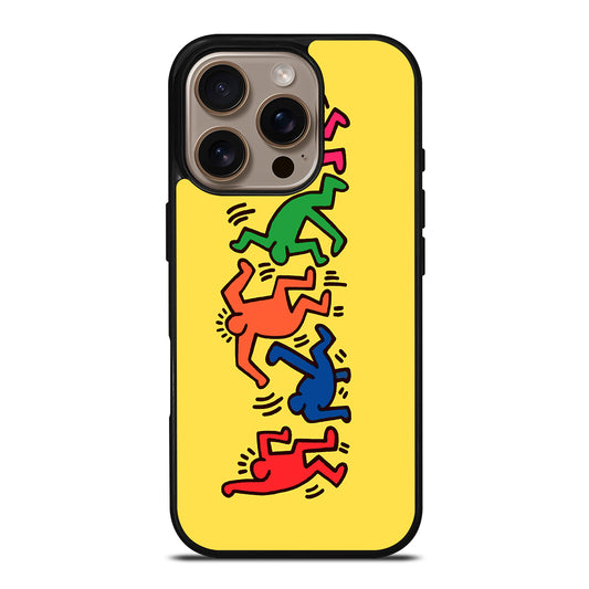 KEITH HARING ARTWORK iPhone 16 Pro Case Cover