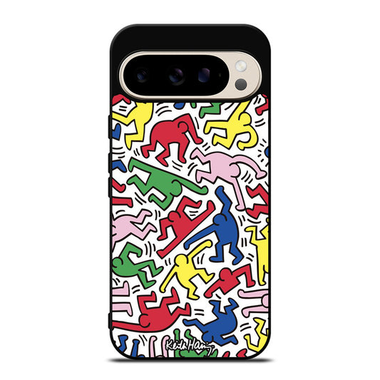 KEITH HARING ART PATTERN Google Pixel 9 Pro Case Cover