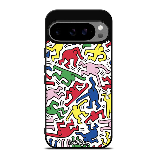 KEITH HARING ART PATTERN Google Pixel 9 Pro XL Case Cover