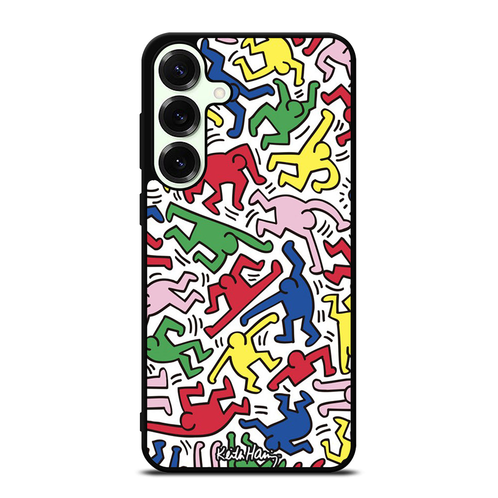 KEITH HARING ART PATTERN Samsung Galaxy S25 Plus Case Cover