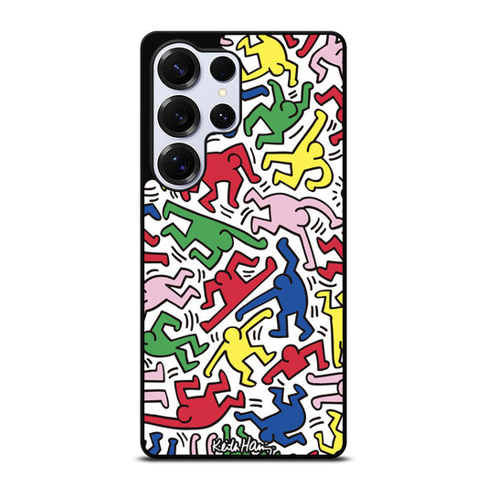 KEITH HARING ART PATTERN Samsung Galaxy S25 Ultra Case Cover