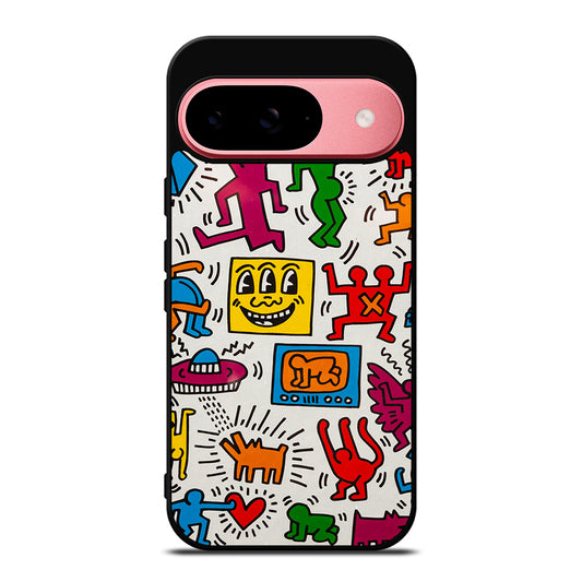 KEITH HARING PATTERN Google Pixel 9 Case Cover