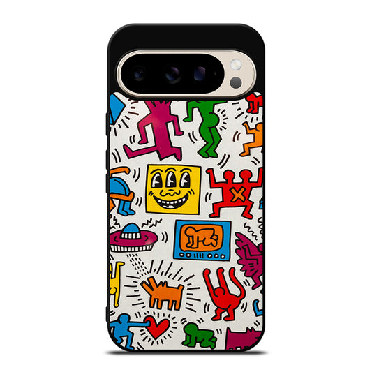 KEITH HARING PATTERN Google Pixel 9 Pro Case Cover