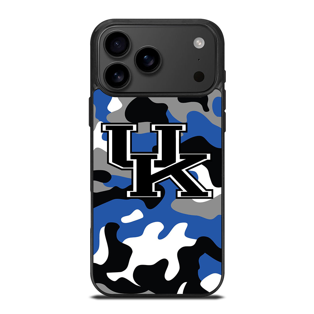 KENTUCKY WILDCATS CAMO LOGO iPhone 17 Pro Max Case Cover