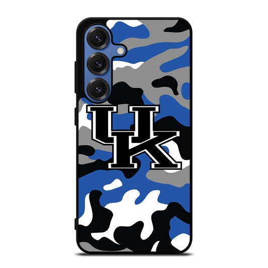 KENTUCKY WILDCATS CAMO LOGO Samsung Galaxy S25 Case Cover