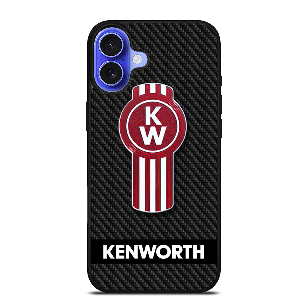 KENWORTH TRUCK CARBON LOGO iPhone 16 Case Cover