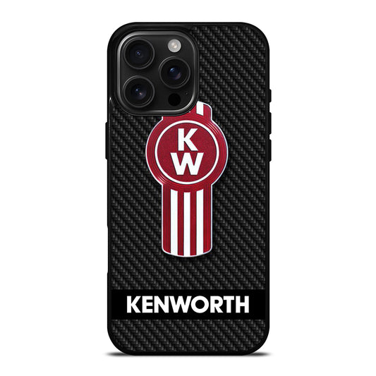 KENWORTH TRUCK CARBON LOGO iPhone 16 Pro Max Case Cover