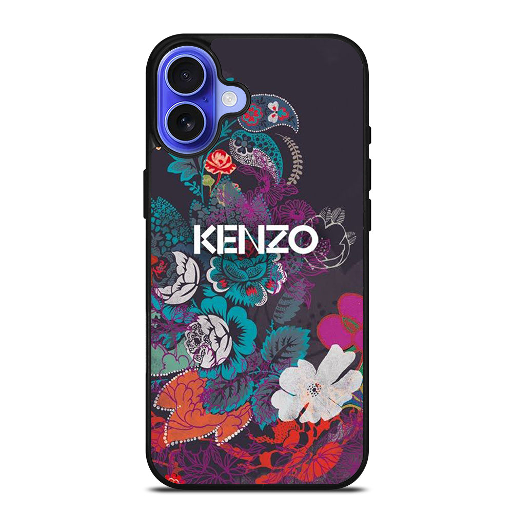 KENZO PARIS FLORAL iPhone 16 Case Cover