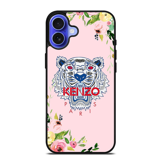 KENZO PARIS FLORAL 2 iPhone 16 Case Cover