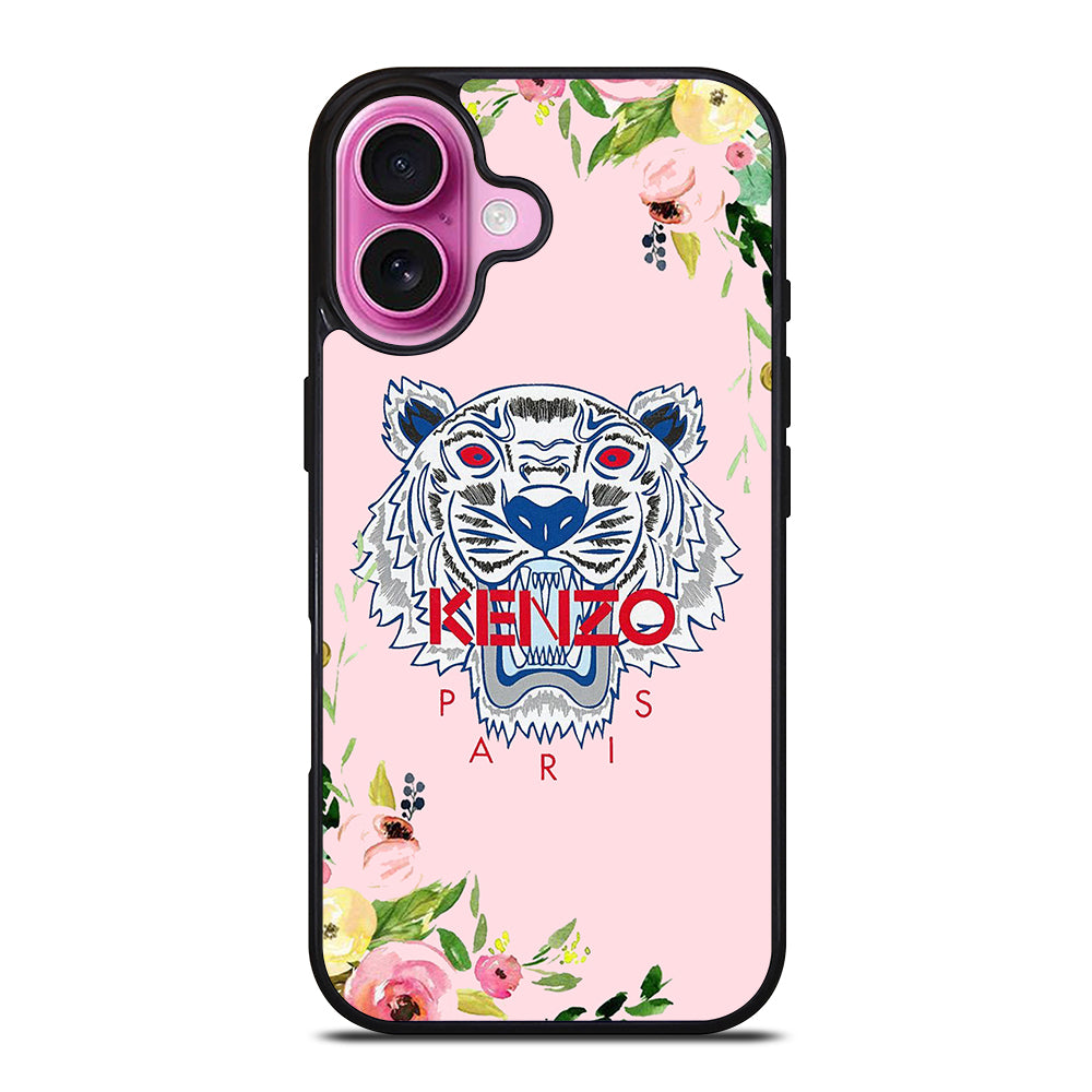 KENZO PARIS FLORAL 2 iPhone 16 Plus Case Cover