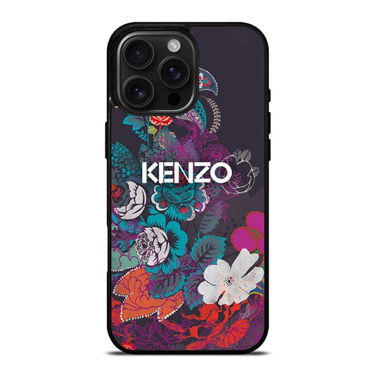 KENZO PARIS FLORAL iPhone 16 Pro Max Case Cover