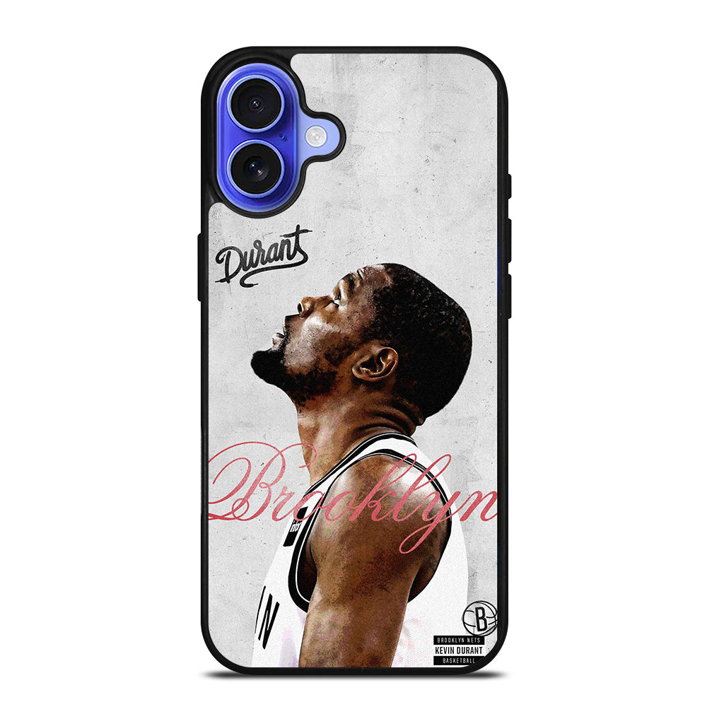 KEVIN DURANT NBA BROOKLYN NETS iPhone 16 Case Cover