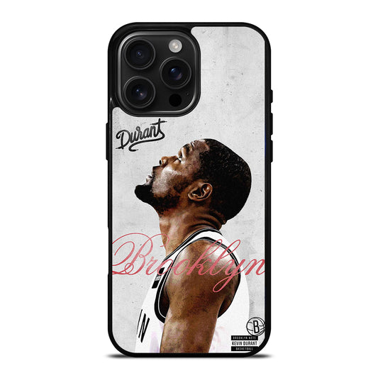 KEVIN DURANT NBA BROOKLYN NETS iPhone 16 Pro Max Case Cover