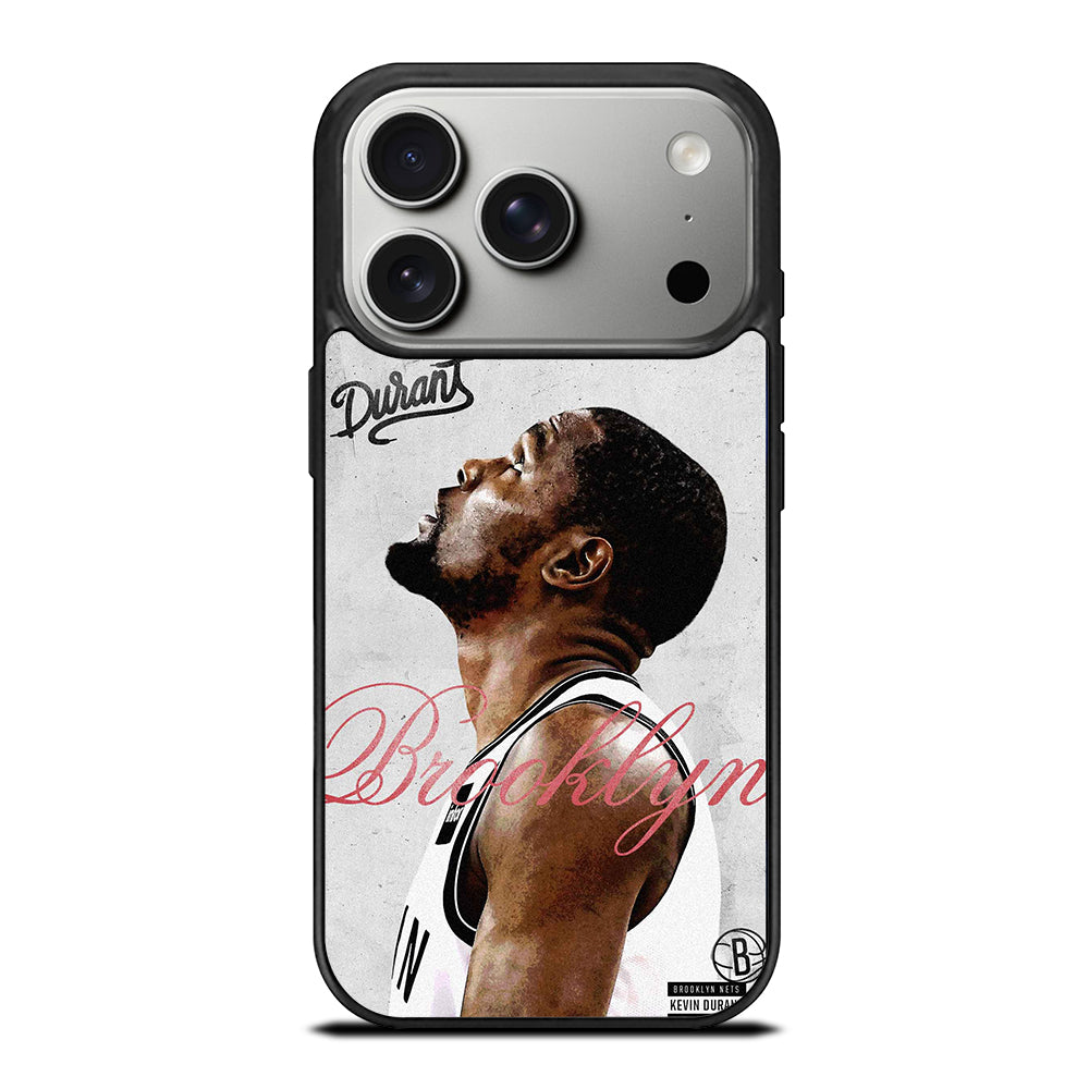 KEVIN DURANT NBA BROOKLYN NETS iPhone 17 Pro Case Cover