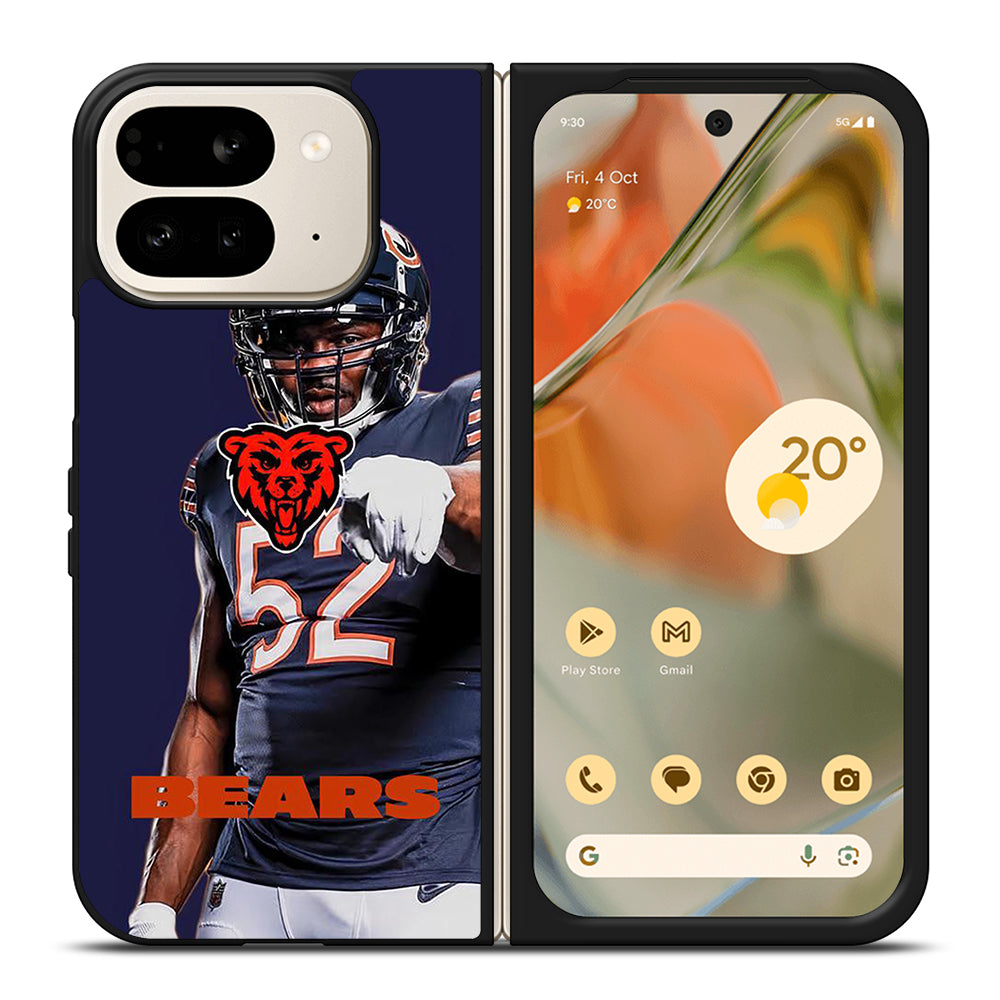 KHALIL MACK 52 BEARS Google Pixel 9 Pro Fold Case Cover