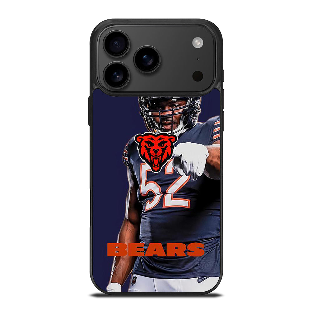 KHALIL MACK 52 BEARS iPhone 17 Pro Max Case Cover
