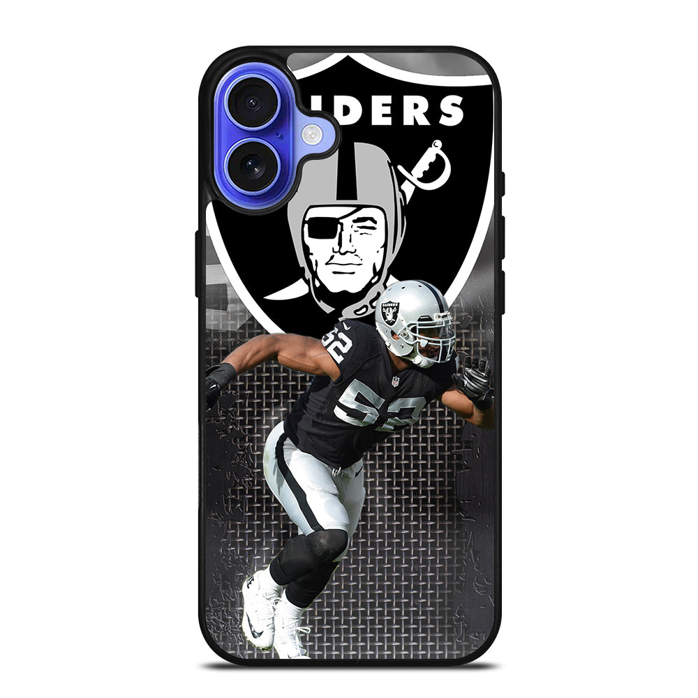 KHALIL MACK FOOTBALL PLAYER iPhone 16 Case Cover