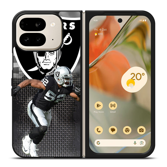 KHALIL MACK FOOTBALL PLAYER Google Pixel 9 Pro Fold Case Cover