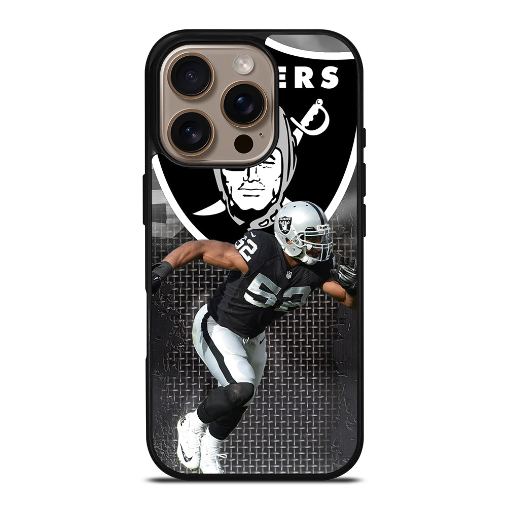 KHALIL MACK FOOTBALL PLAYER iPhone 16 Pro Case Cover