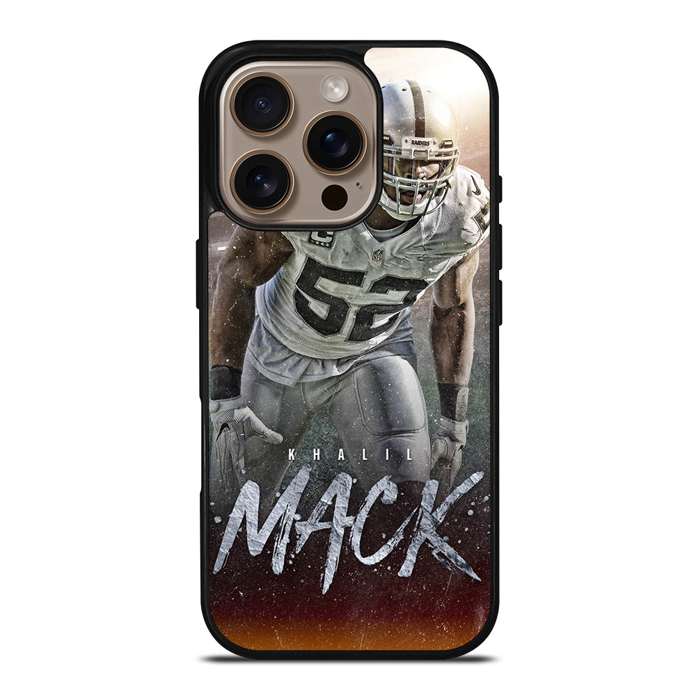 KHALIL MACK THE BEARS ART iPhone 16 Pro Case Cover