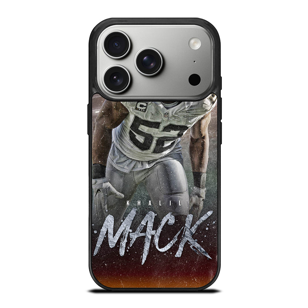 KHALIL MACK THE BEARS ART iPhone 17 Pro Case Cover