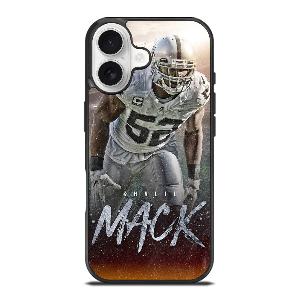 KHALIL MACK THE BEARS ART iPhone 17 Case Cover