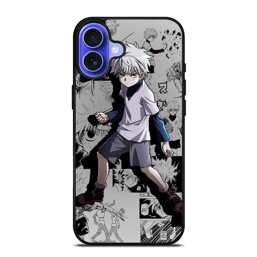 KILLUA HUNTER X HUNTER COMIC iPhone 16 Case Cover