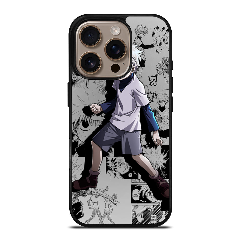 KILLUA HUNTER X HUNTER COMIC iPhone 16 Pro Case Cover