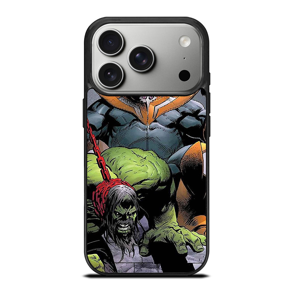 KING THANOS MARVEL CARTOON iPhone 17 Pro Case Cover