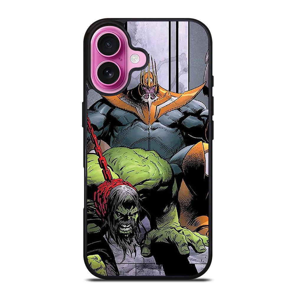 KING THANOS MARVEL CARTOON iPhone 16 Plus Case Cover