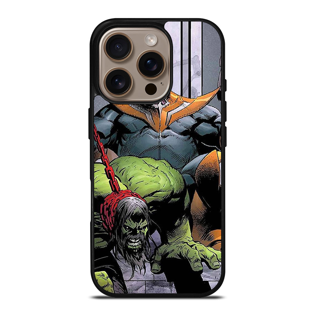 KING THANOS MARVEL CARTOON iPhone 16 Pro Case Cover