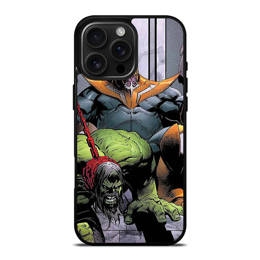 KING THANOS MARVEL CARTOON iPhone 16 Pro Max Case Cover