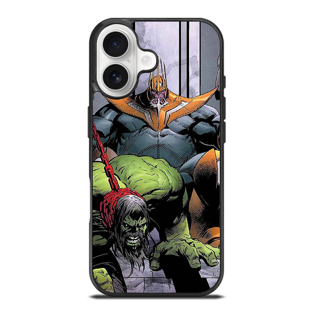 KING THANOS MARVEL CARTOON iPhone 17 Case Cover