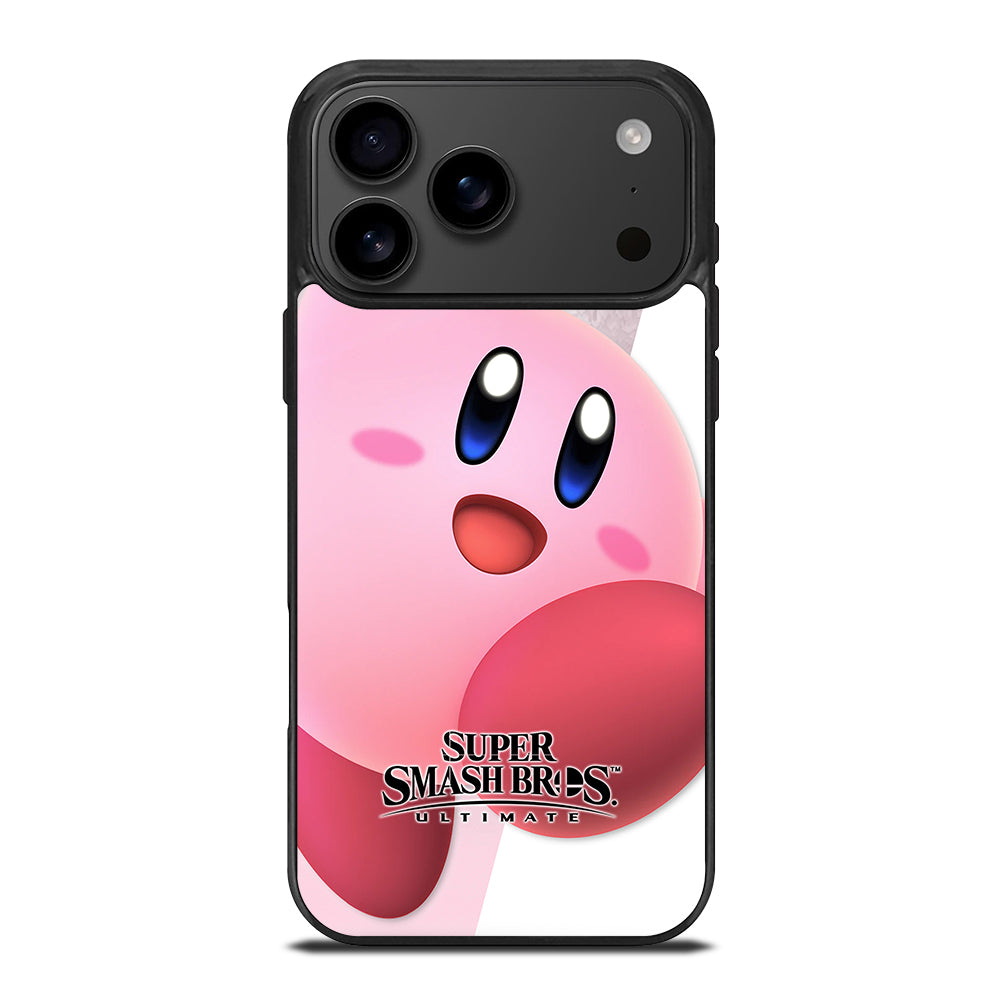 KIRBY SUPER SMASH BROS GAME 1 iPhone 17 Pro Max Case Cover