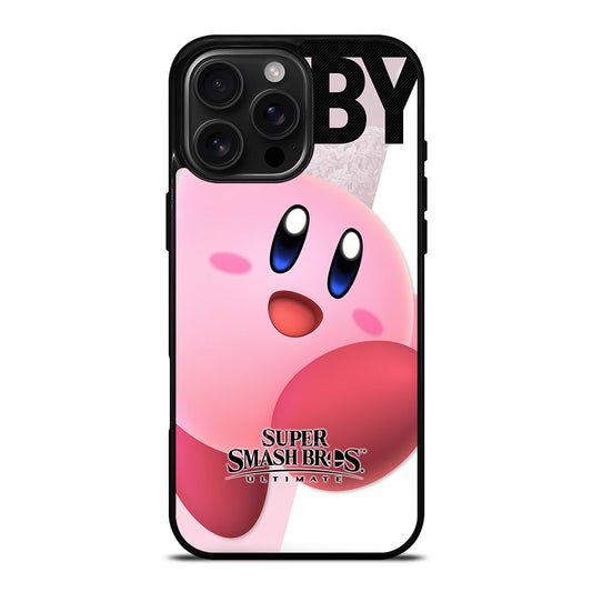 KIRBY SUPER SMASH BROS GAME 1 iPhone 16 Pro Max Case Cover