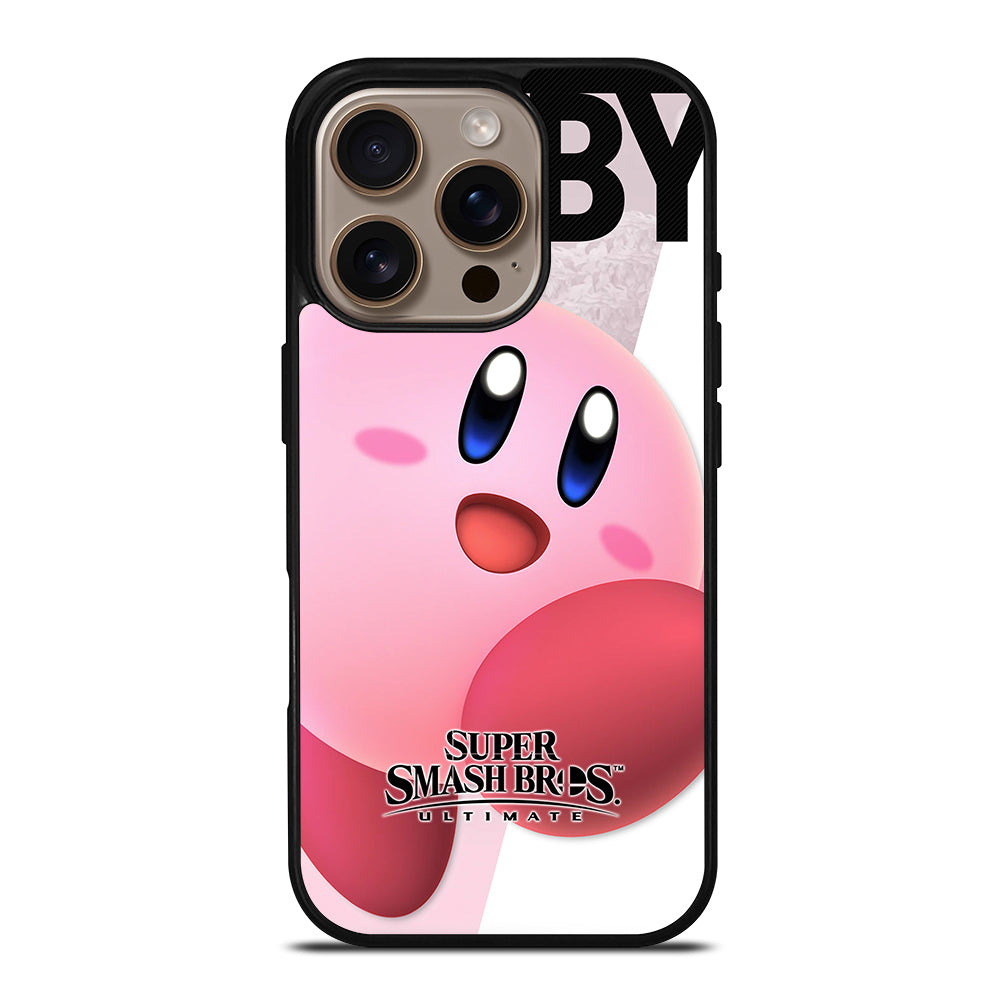 KIRBY SUPER SMASH BROS GAME 1 iPhone 16 Pro Case Cover