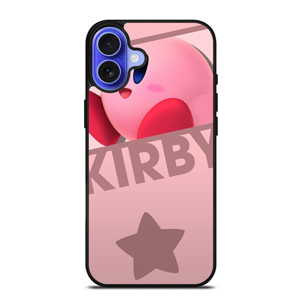 KIRBY SUPER SMASH BROS GAME 2 iPhone 16 Case Cover