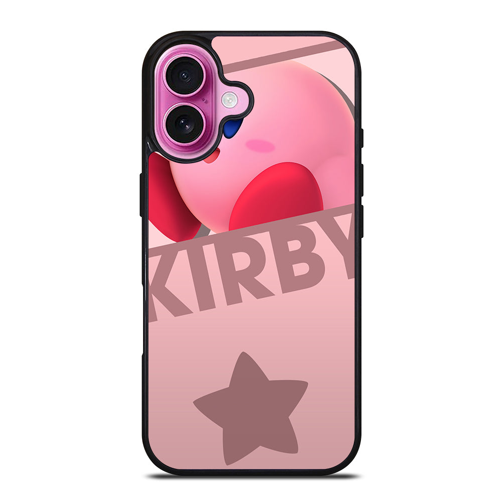 KIRBY SUPER SMASH BROS GAME 2 iPhone 16 Plus Case Cover