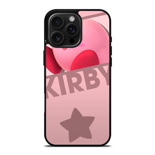 KIRBY SUPER SMASH BROS GAME 2 iPhone 16 Pro Max Case Cover