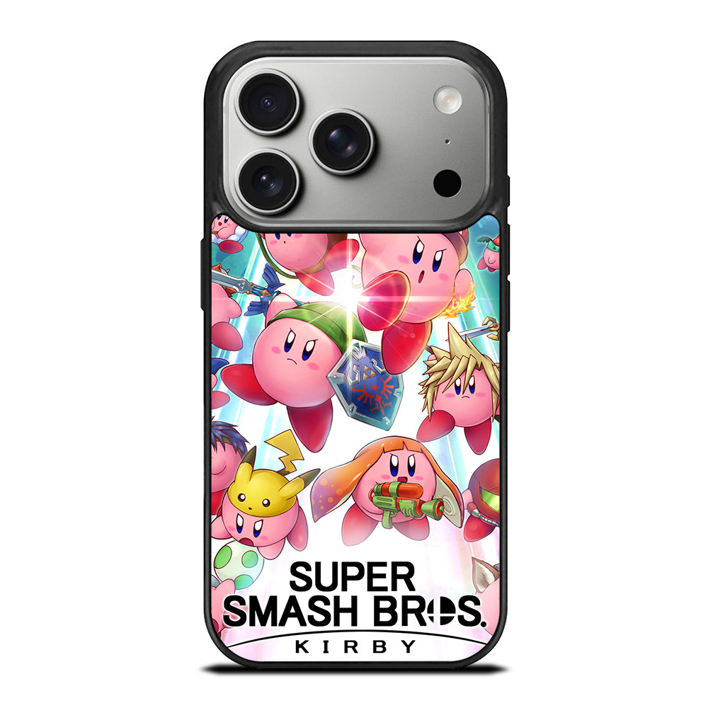 KIRBY SUPER SMASH BROS GAME 3 iPhone 17 Pro Case Cover