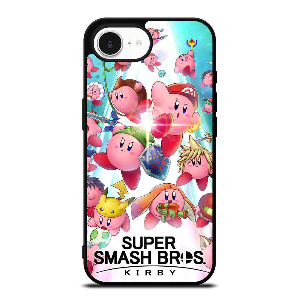 KIRBY SUPER SMASH BROS GAME 3 iPhone 16e Case Cover