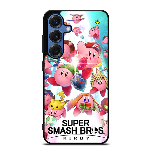 KIRBY SUPER SMASH BROS GAME 3 Samsung Galaxy S25 Case Cover