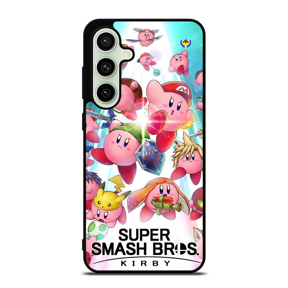 KIRBY SUPER SMASH BROS GAME 3 Samsung Galaxy S24 FE Case Cover