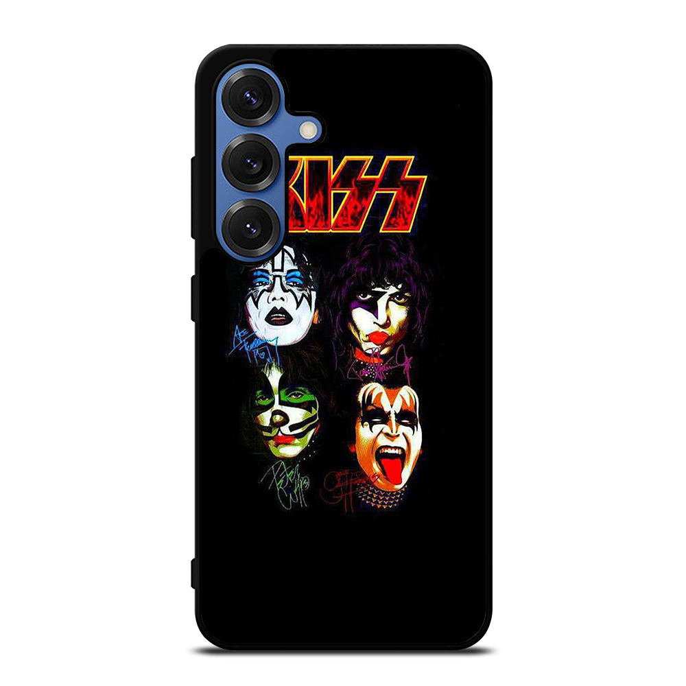 KISS BAND SIGNATURE Samsung Galaxy S25 Case Cover