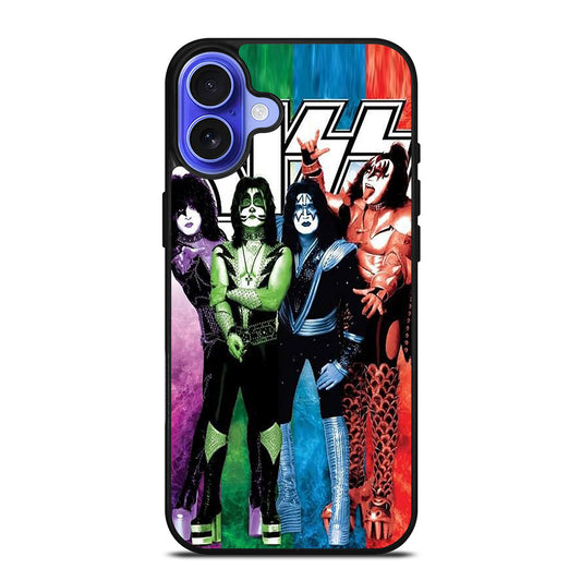 KISS METAL BAND iPhone 16 Case Cover