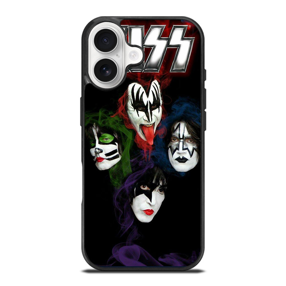KISS METAL BAND FACE iPhone 17 Case Cover