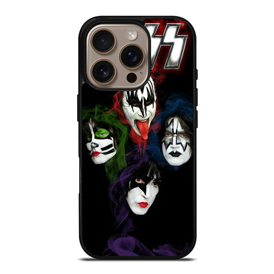 KISS METAL BAND FACE iPhone 16 Pro Case Cover