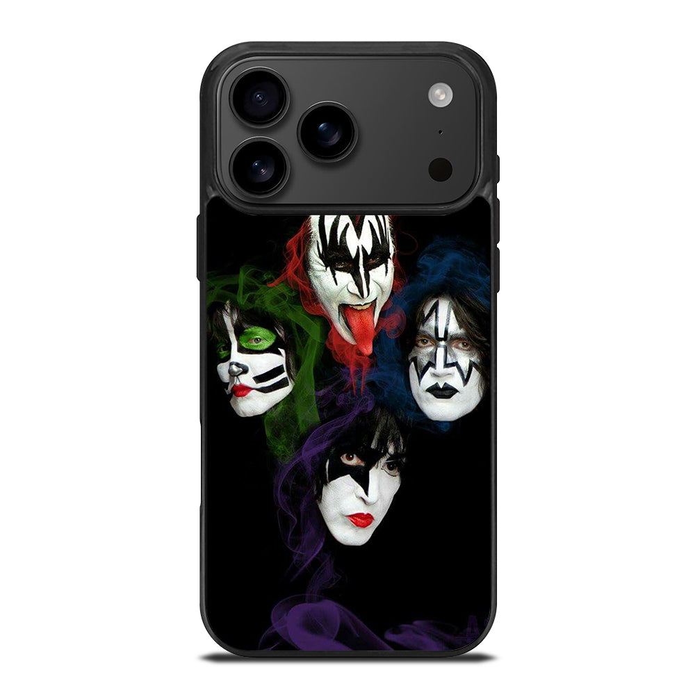 KISS METAL BAND FACE iPhone 17 Pro Max Case Cover